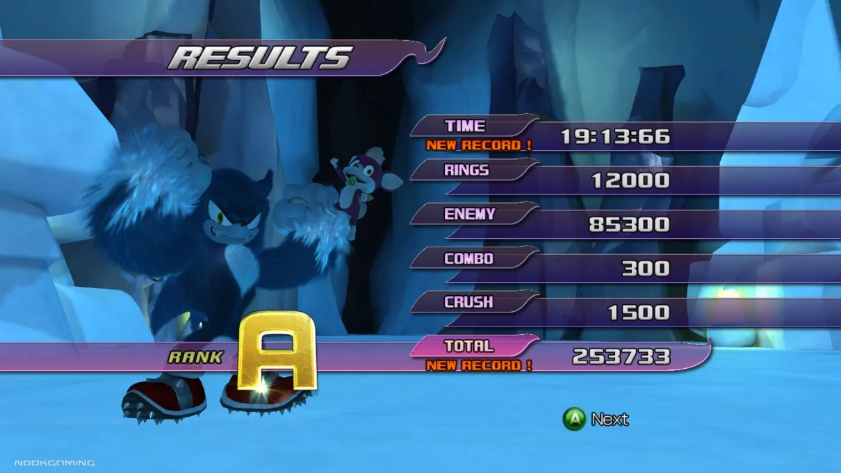Sonic Unleashed Recompiled - Warehog getting A Rank