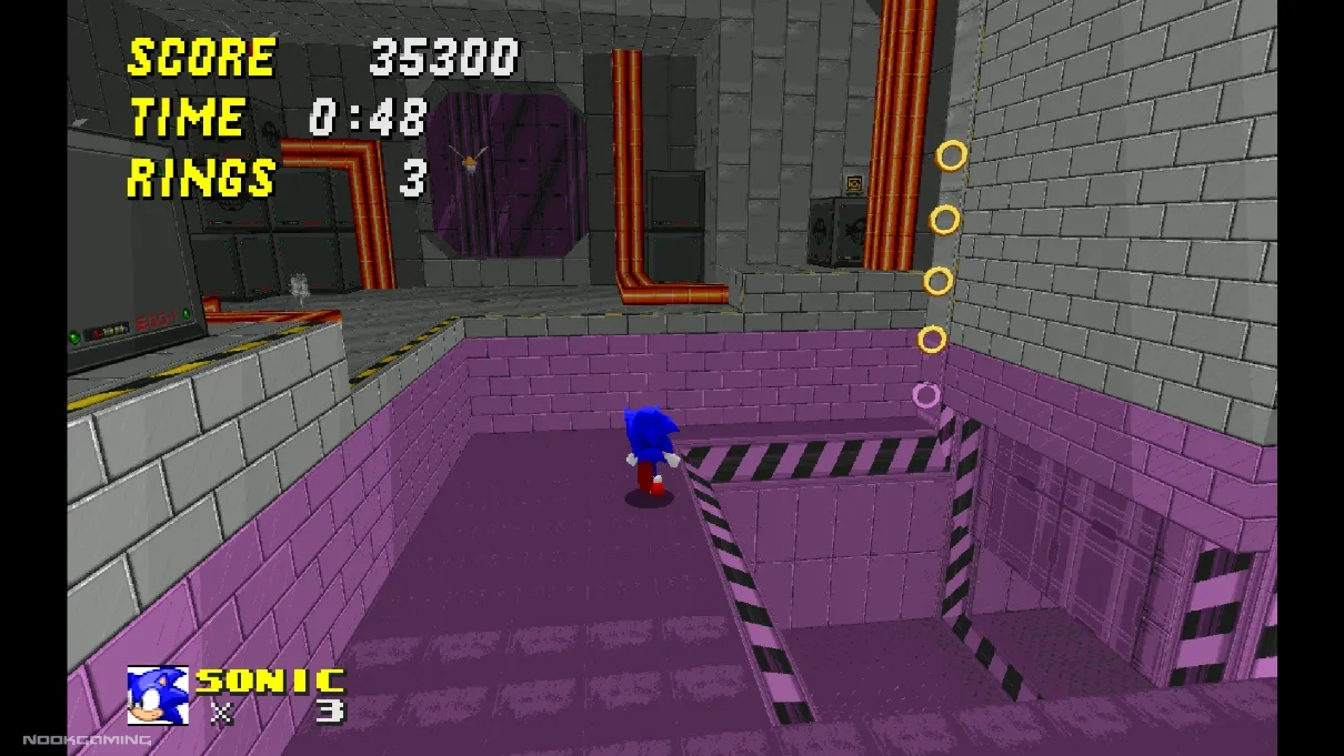 Sonic Robo Blast 2 - In a Purple and Grey area