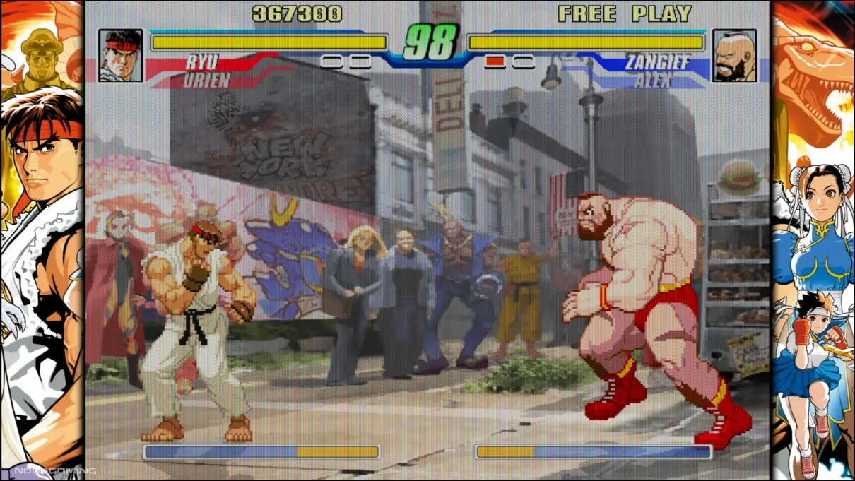 Capcom Fighting Evolution in Capcom Fighting Collection 2