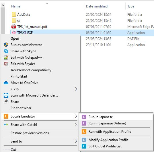Right-Clicking Locale Emulator - How to Play Japanese PC Games with Locale Emulator