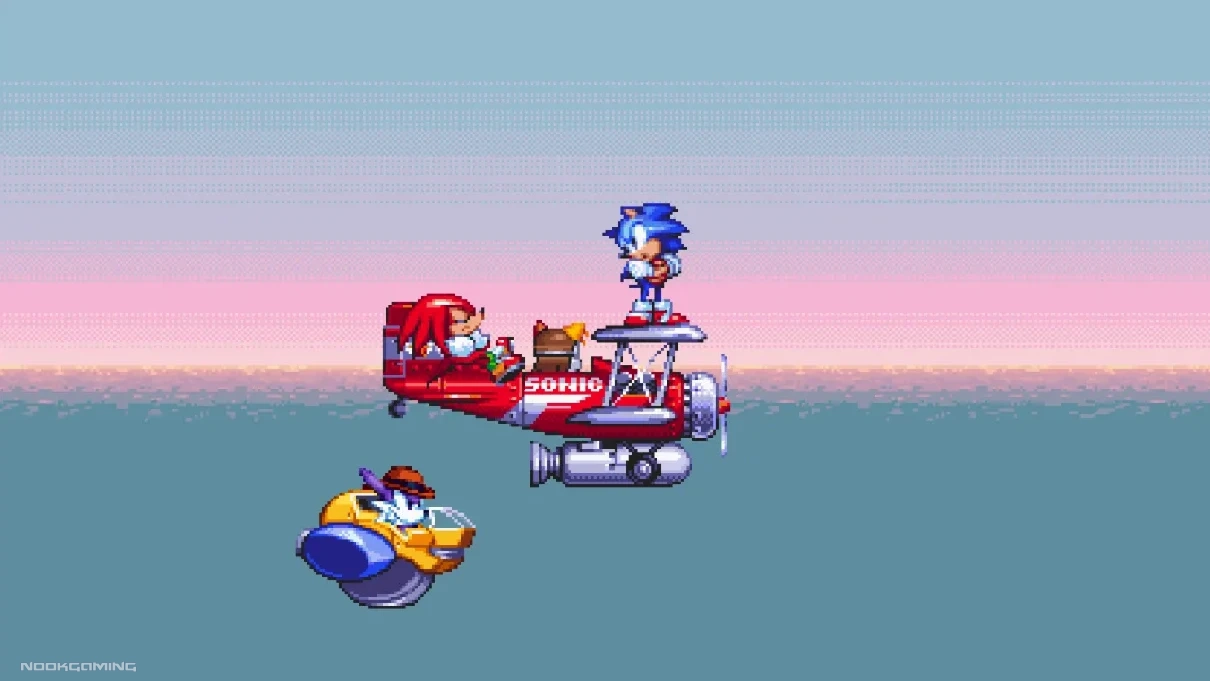 Sonic Galactic - Flying on the plane