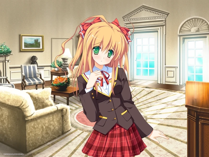 my girlfriend is the president - image for walkthrough and guide -Yukino Ouhama Route