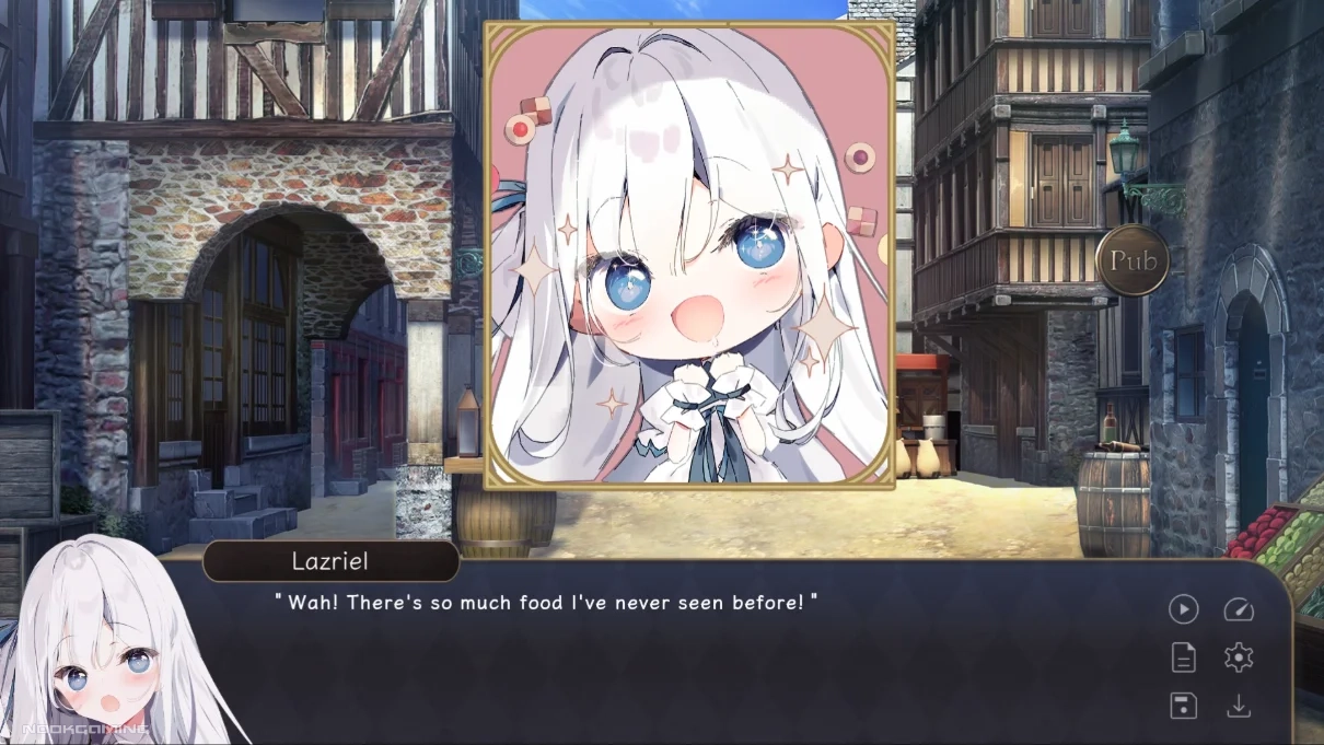 Lazriel being a glutton