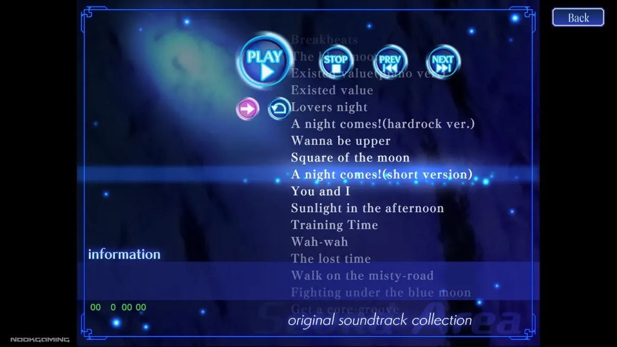 Yoru ga Kuru! -Square of the Moon- Remastered's sound test