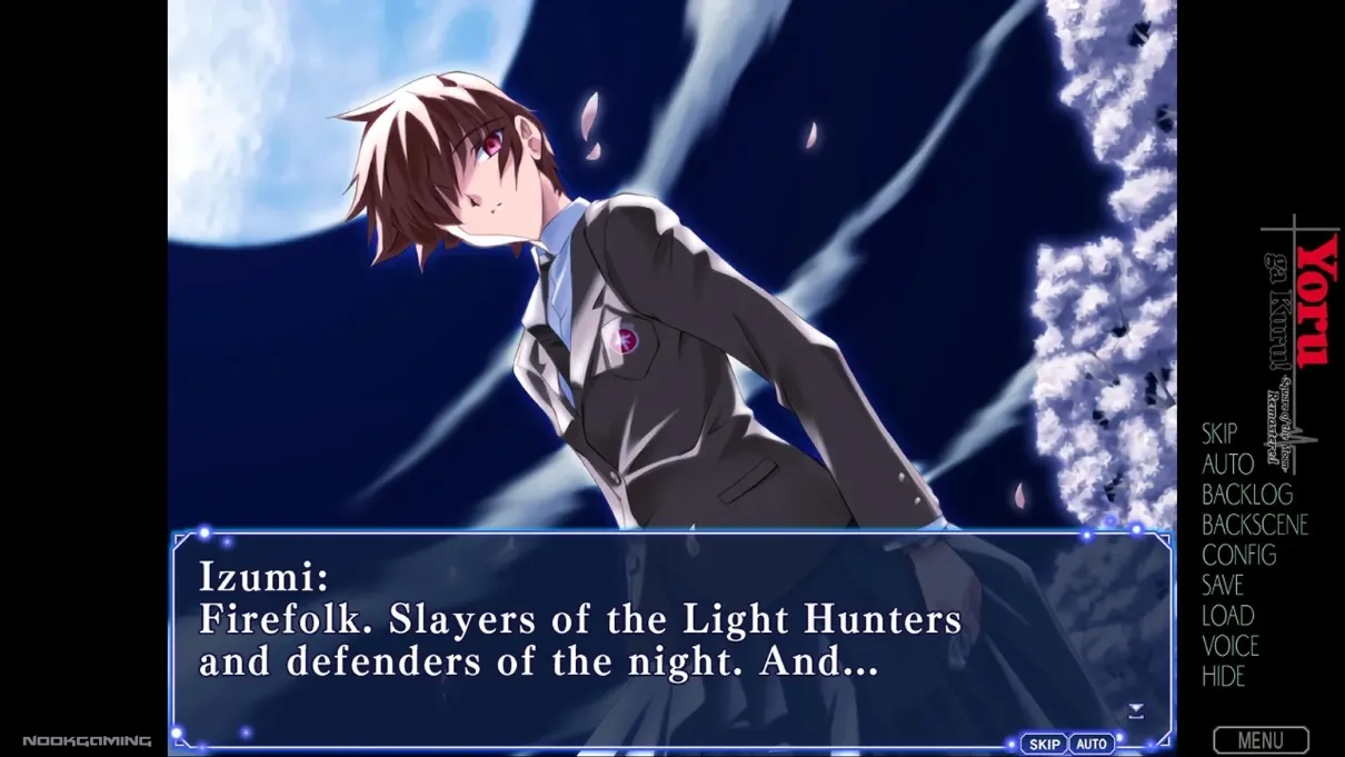 Discussing Slayers of the Light Hunters in Yoru ga Kuru! -Square of the Moon- Remastered