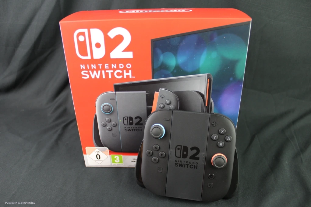 Switch 2 Joycons in grip