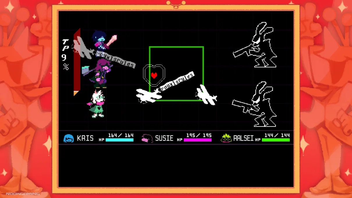 Battle in Deltarune