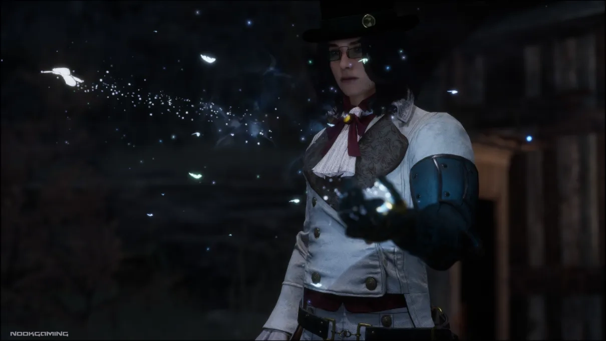 The Puppet (P) with a butterfly in Lies of P: Overture