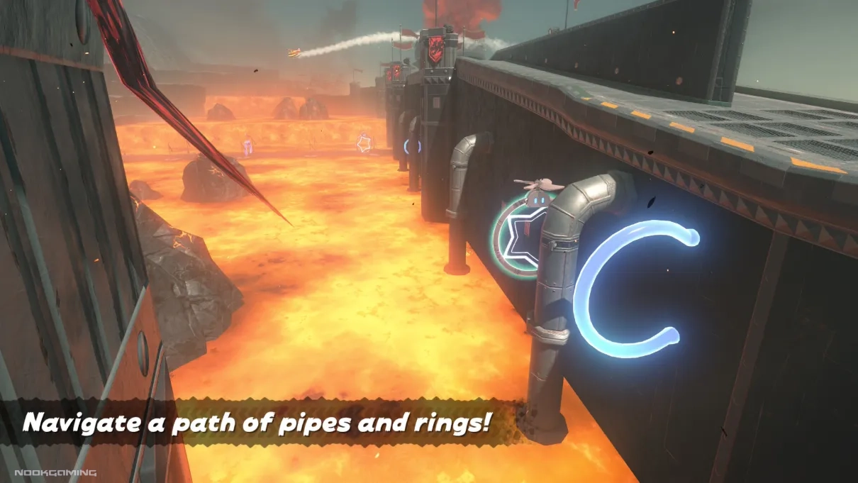 A challenge in Mario Kart World
