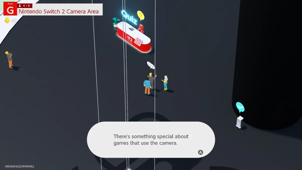 Quiz regarding Switch 2's camera