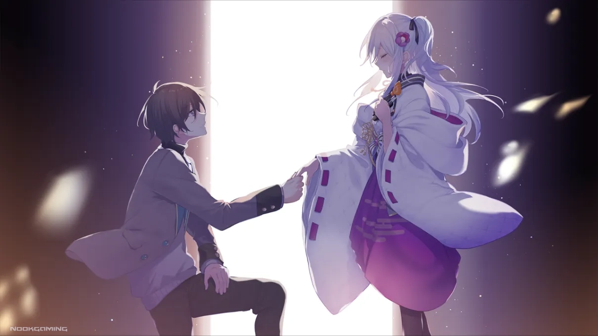 Sai on one knee