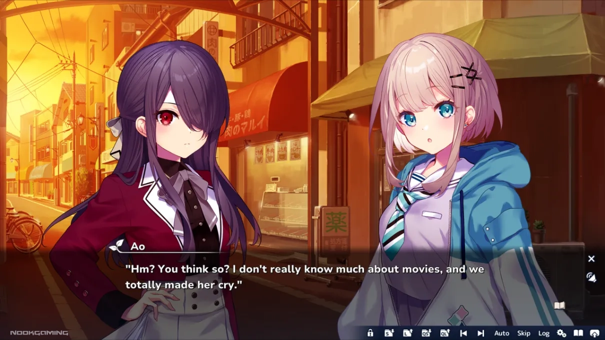 Ao talking about movies and crying
