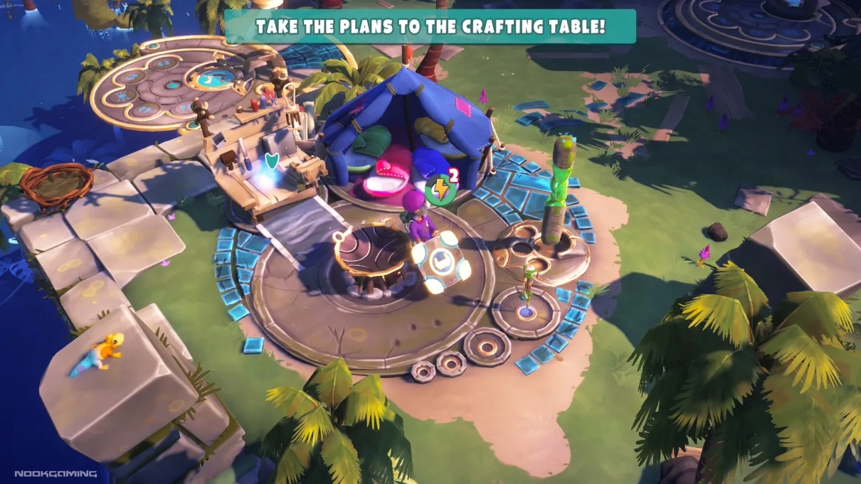 Crafting plans in Survival Kids
