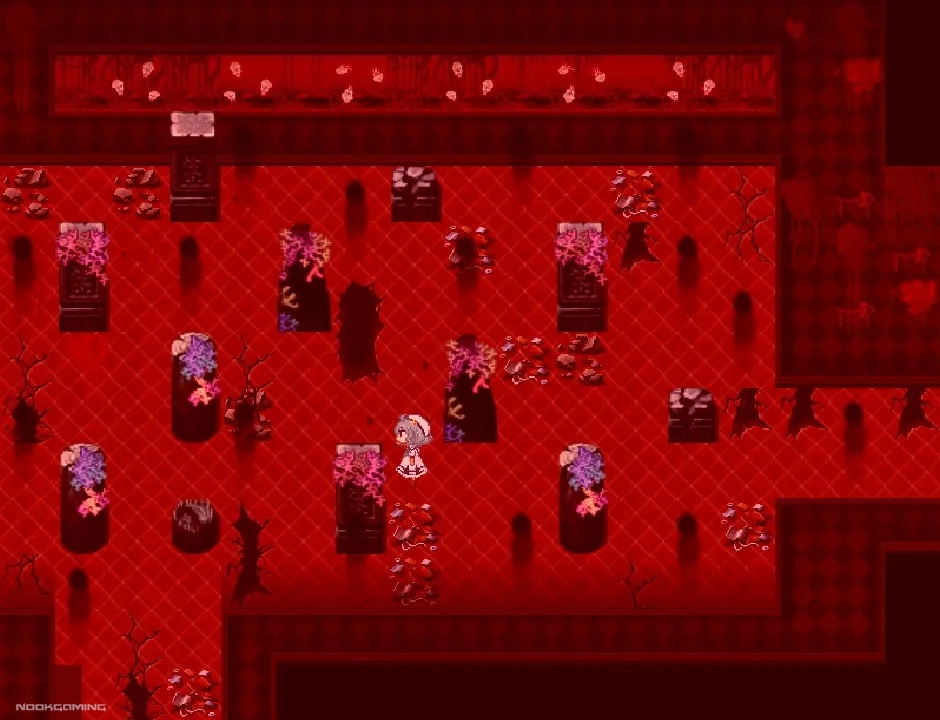 Red Scene in The Aquarium does not dance