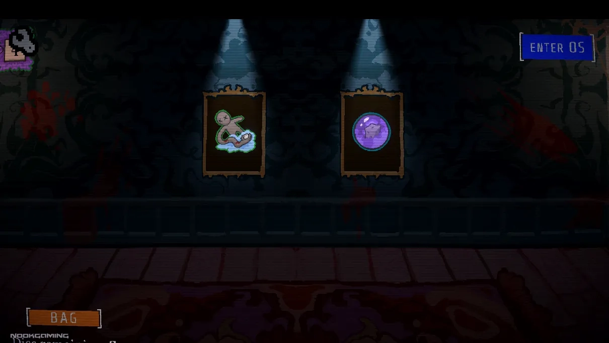 Power up choices in Die to Play