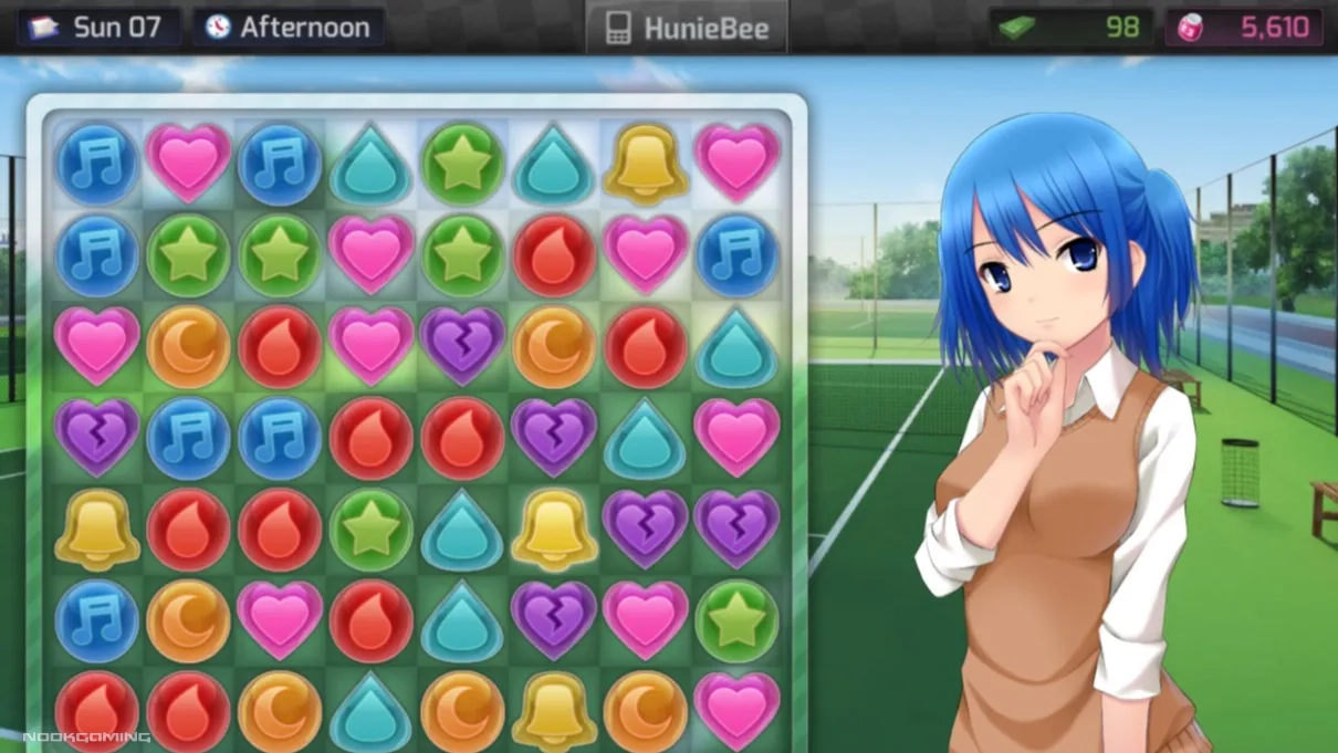 Date Puzzle with Nikki in HuniePop