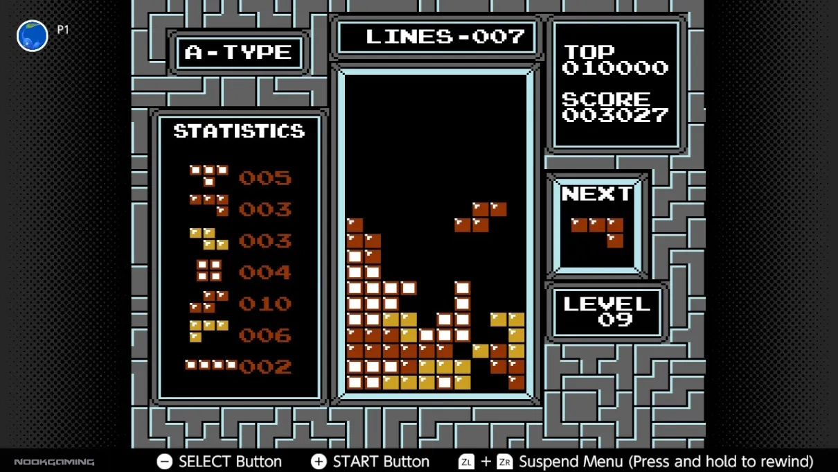 NES Tetris