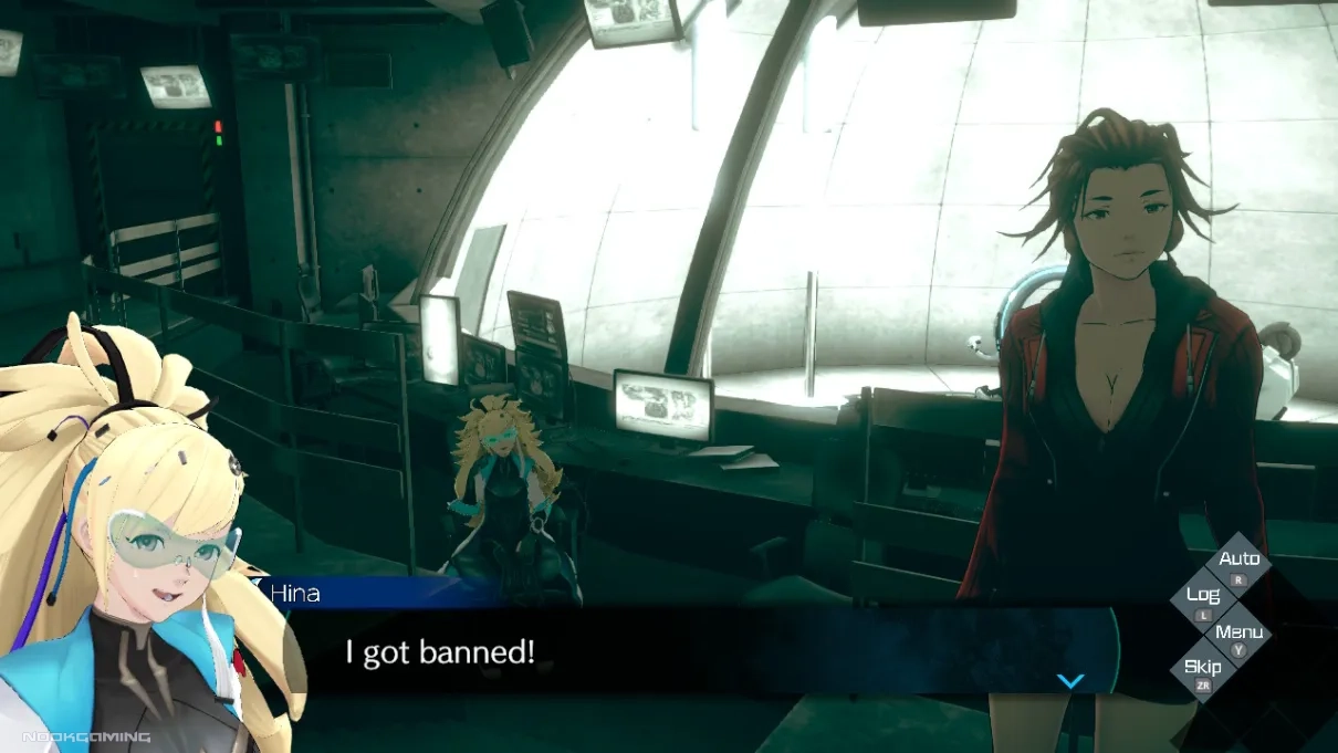 Hina describing being banned from Escape Rooms