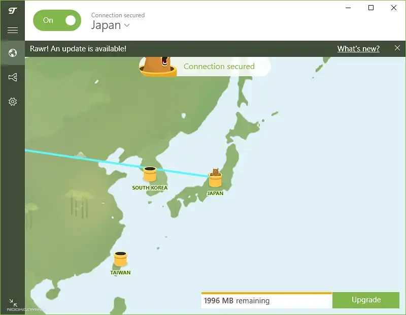 Tunnelbear VPN for DLSite
