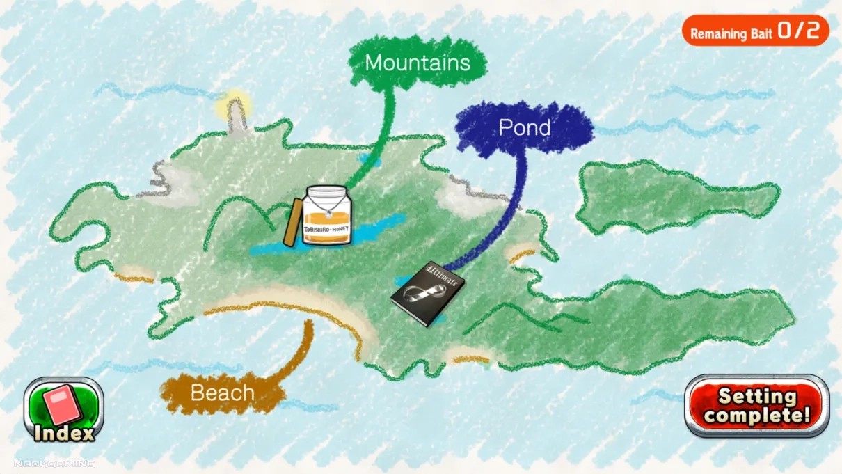 Islamon bait map
