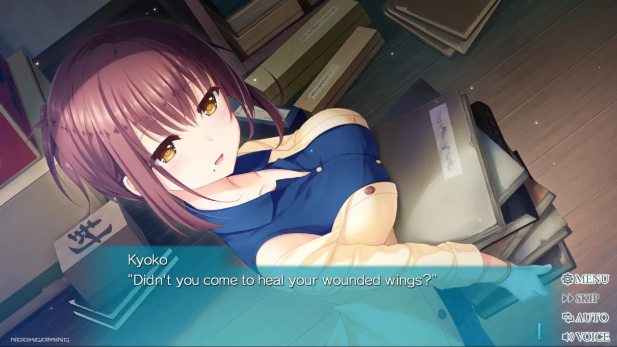Aunt Kyoko discussing the rumor that's spreading about Hairi