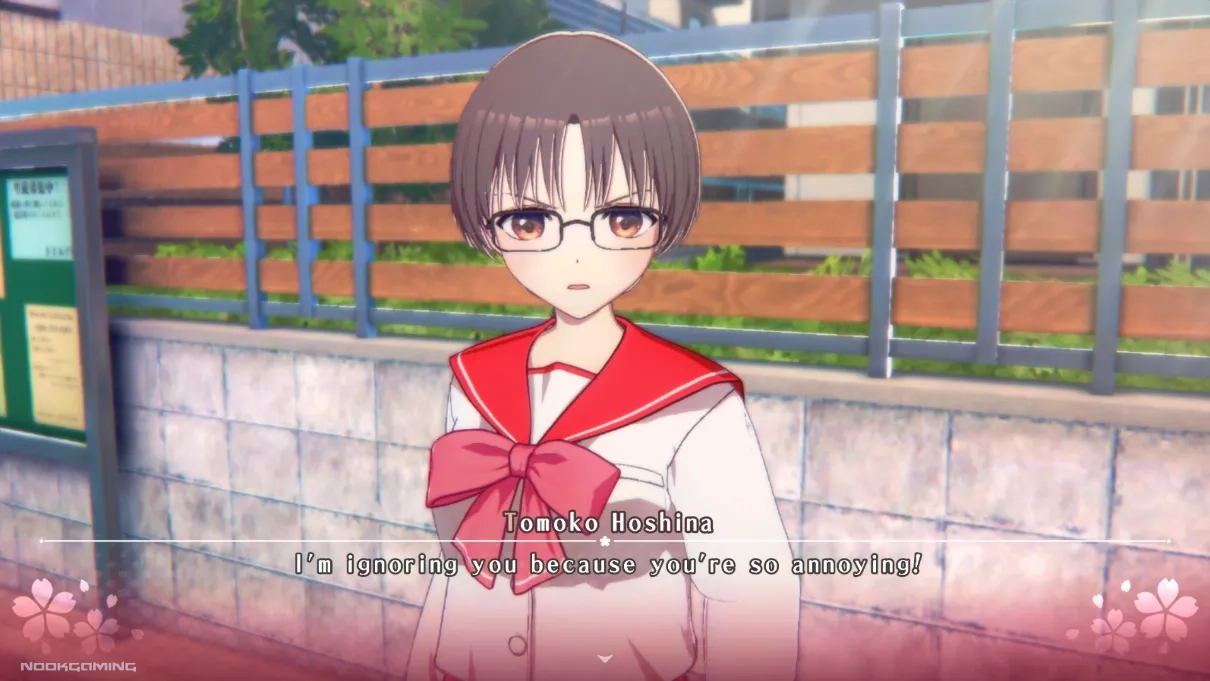 Tomoko calling Hiroyuki annoying