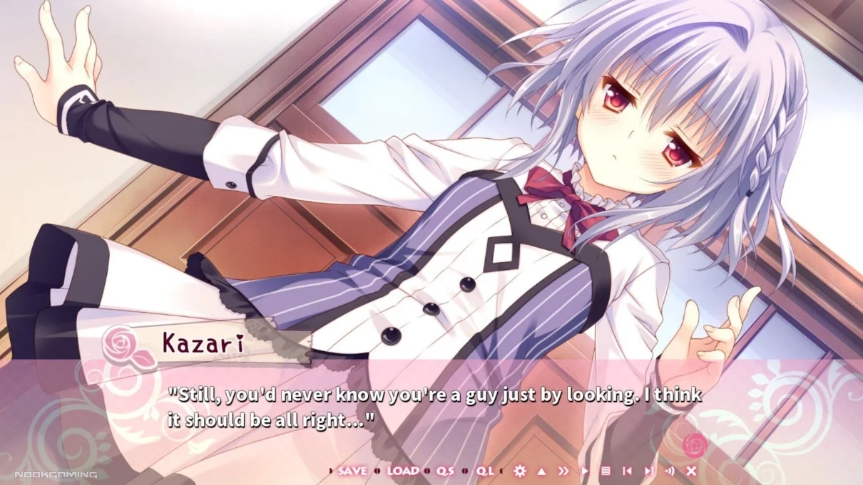Minato from Otome Domain Crossdressing for the first time