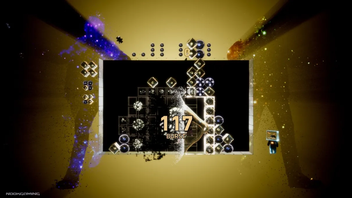Scoring a big burst in Lumines Arise