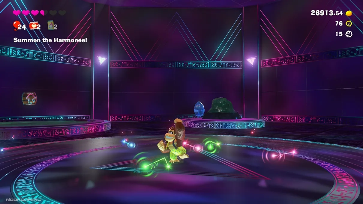 DK doing a dance in Donkey Kong Bananza