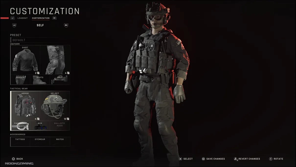 Loadout Customization
