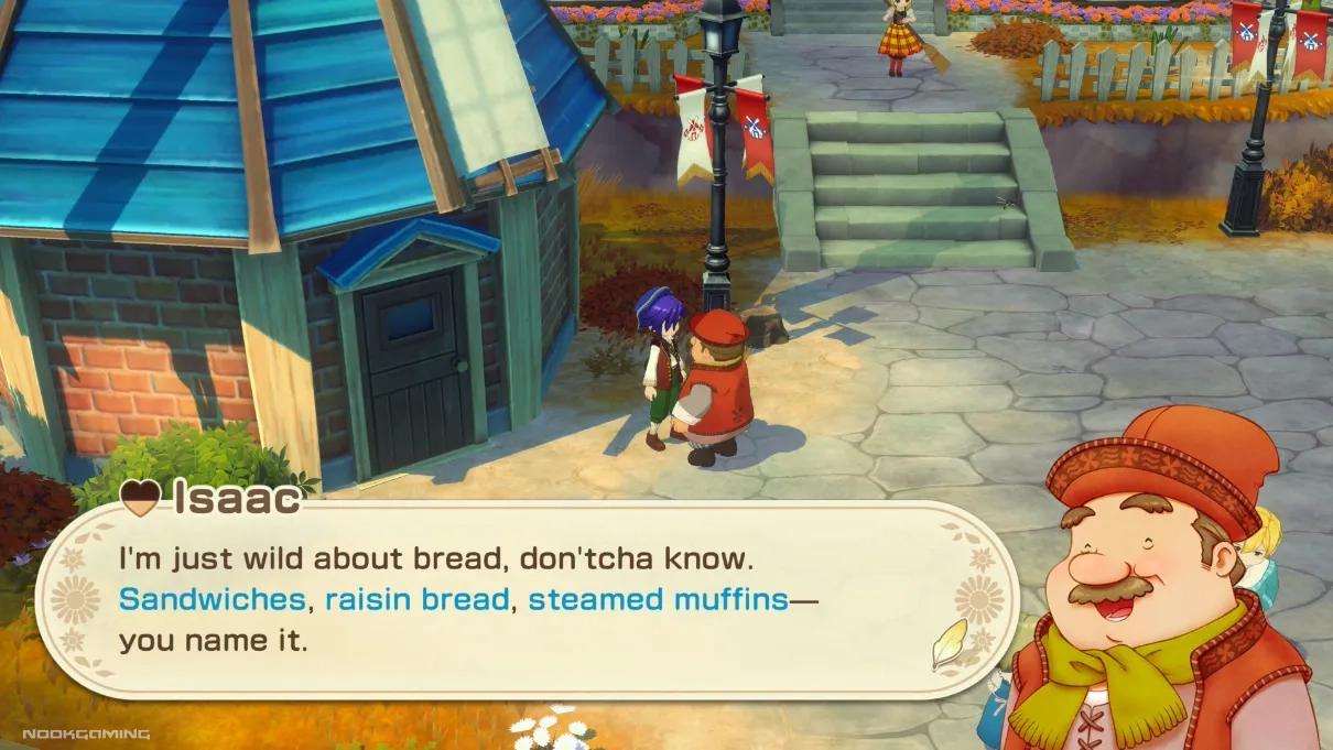 Issac talking about his preferred items