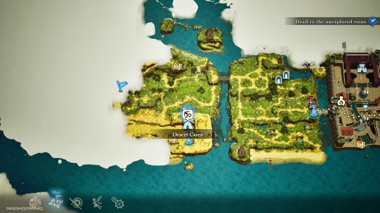 Map of The Adventures of Elliot: The Millennium Tales