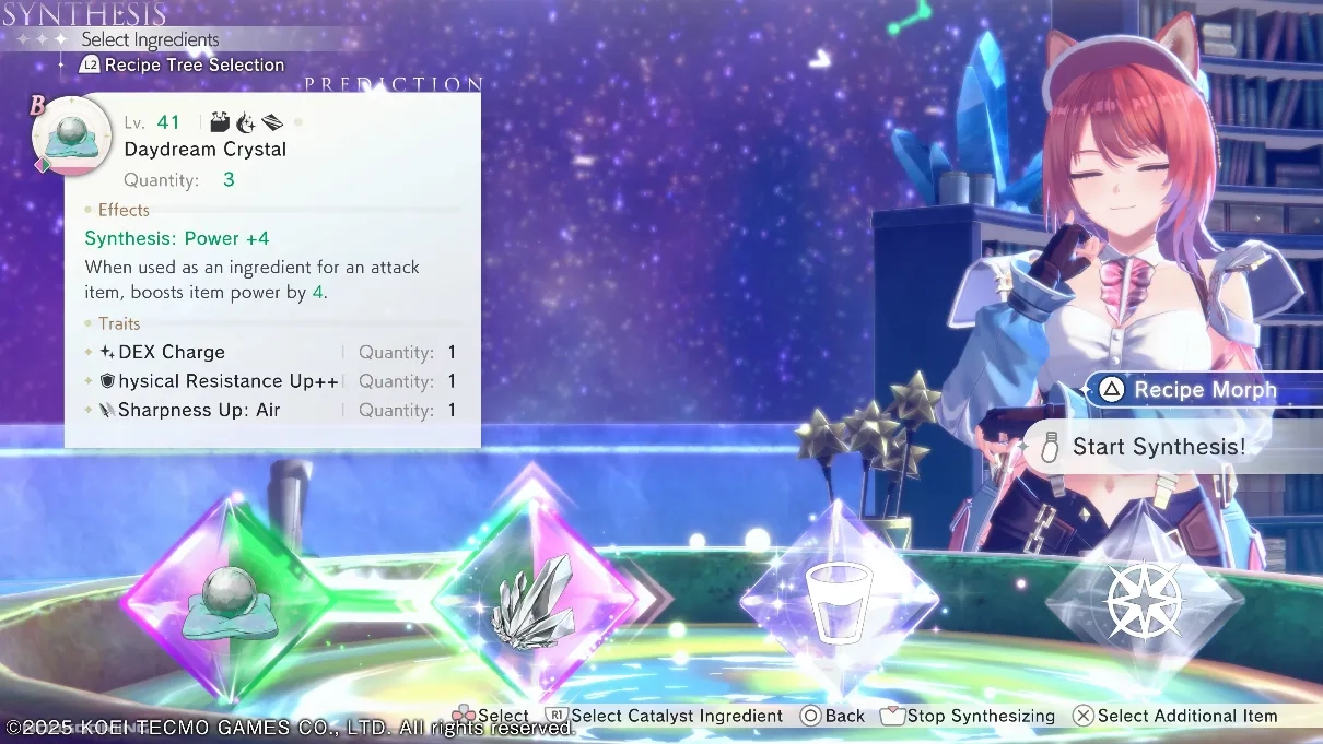 Alchemy System in Atelier Resleriana: The Red Alchemist & the White Guardian