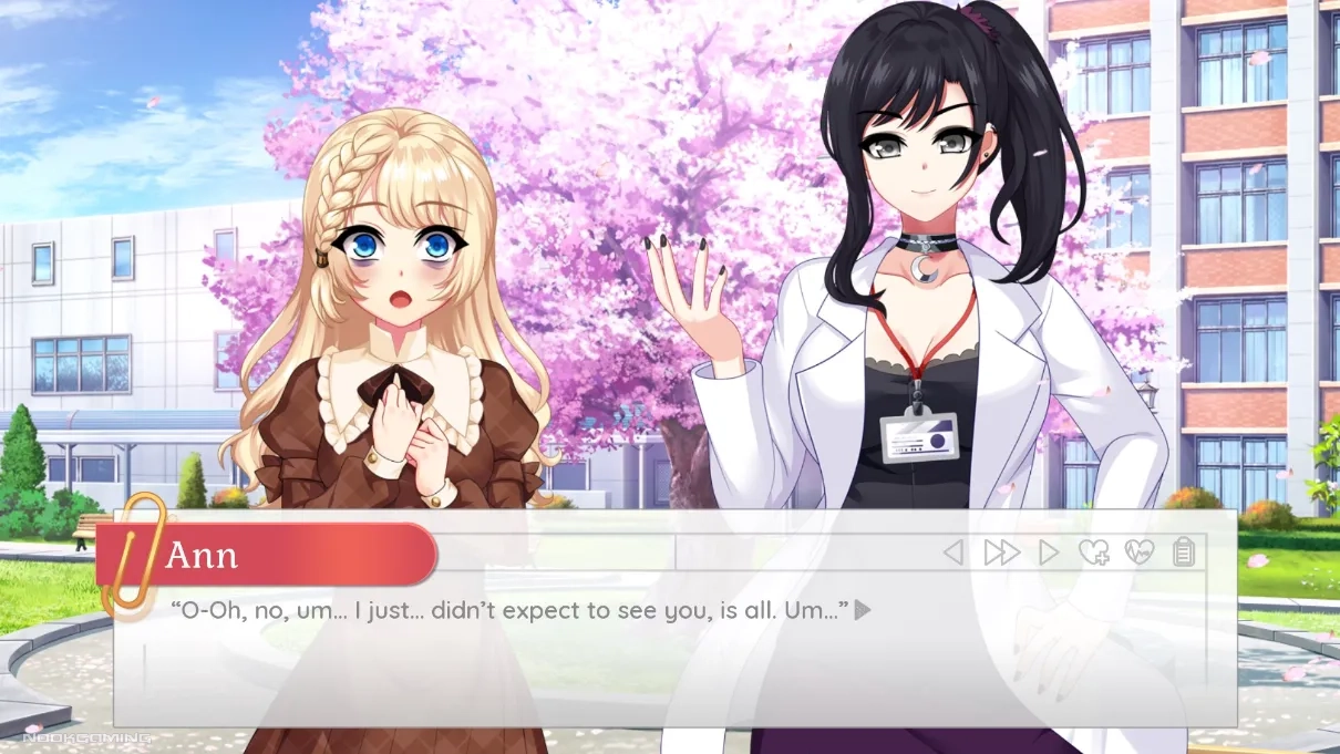 Ann and Kohaku in Fragile Feelings