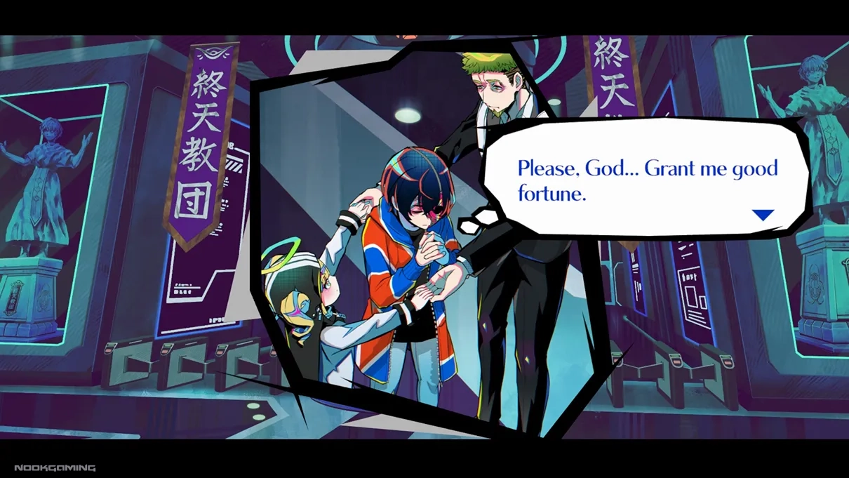 Rei asking for good fortune