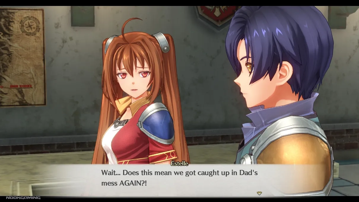 Estelle and Joshua on Bracer Work