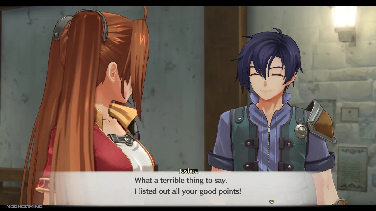 Joshua and Estelle Bantering
