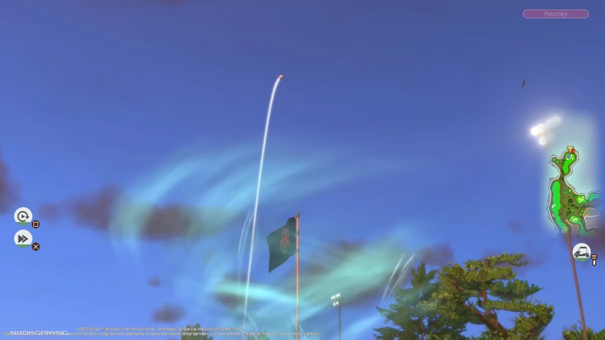 Shooting into a tornado hole