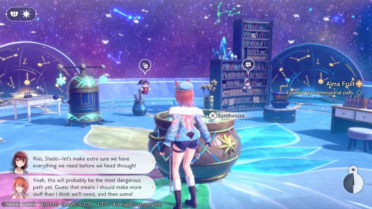 The alchemy atelier of Atelier Resleriana: Atelier Resleriana: The Red Alchemist & the White Guardian