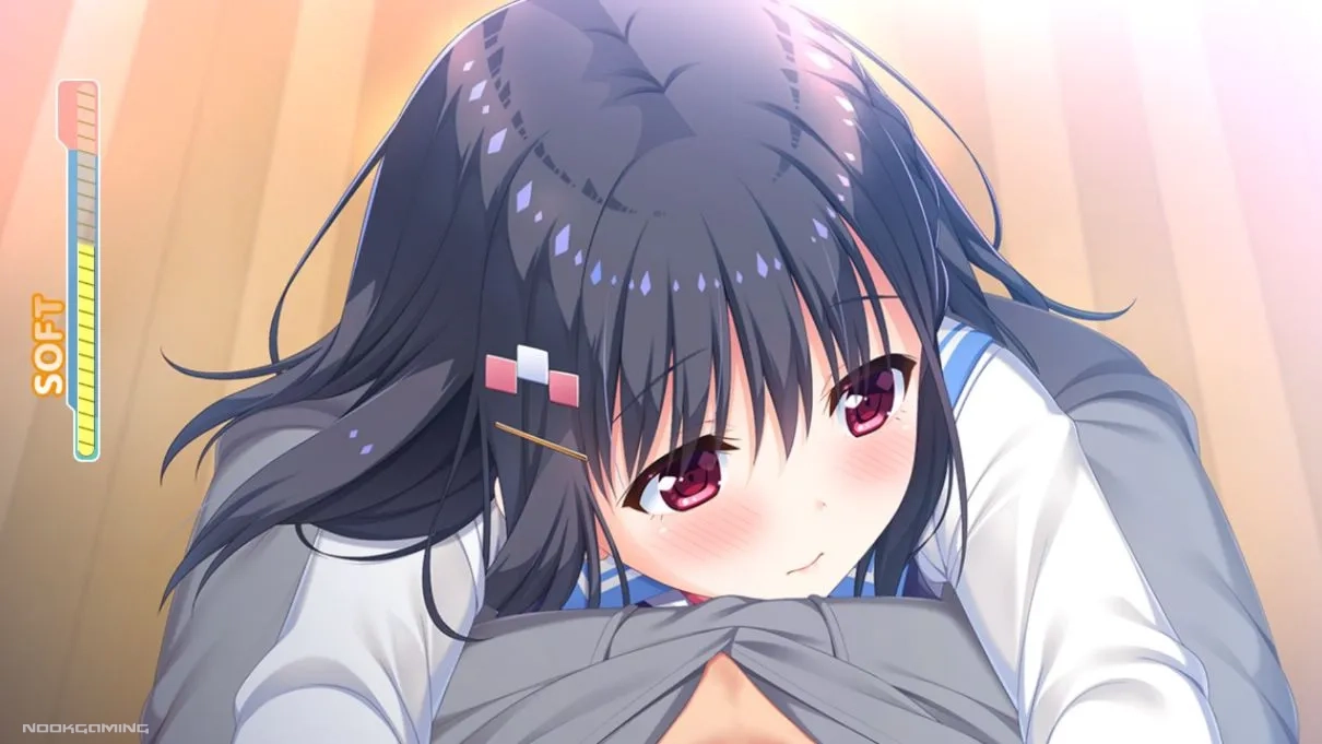 Hugging Akane in Hold Me Tight All Night, Onii-chan! 