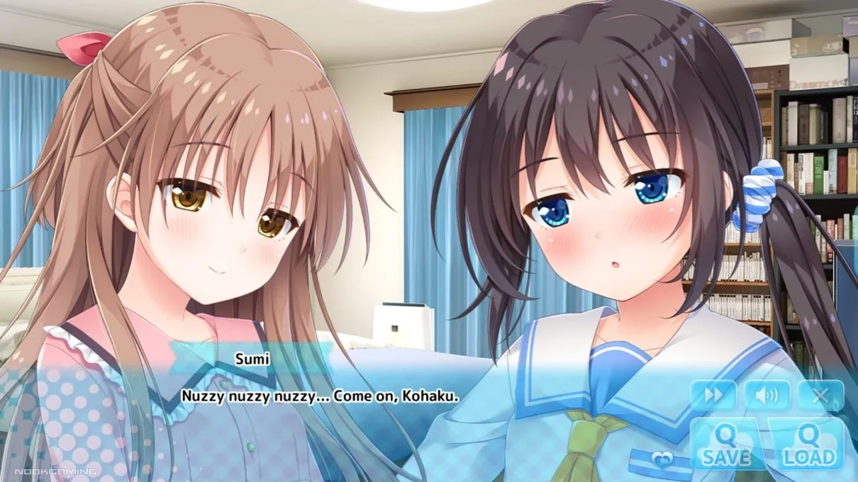 Kohaku and Sumi in Hold Me Tight All Night, Onii-chan! 