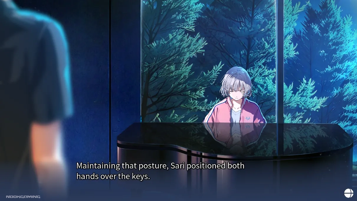 Screenshot from Harmonic Reflections with the AI Translation by DMM Game Translate