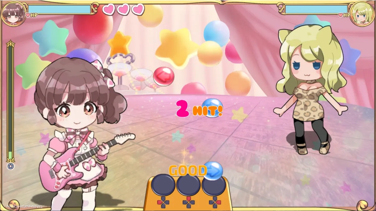 Rhythm Battles in Menhera Farm