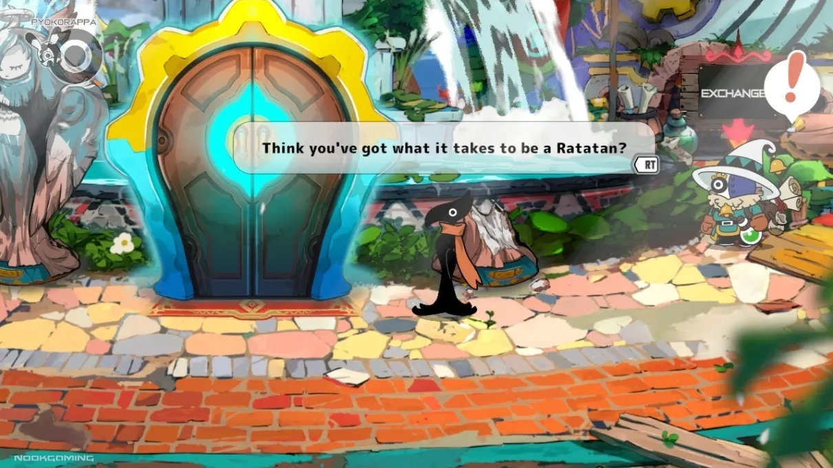 Crow's invitation message