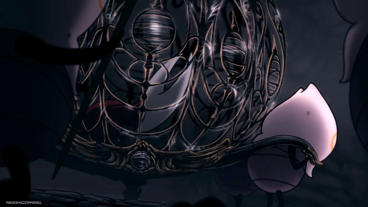 Cinematic of Hornet being taken to Pharloom (Opening of Hollow Knight: Silksong)