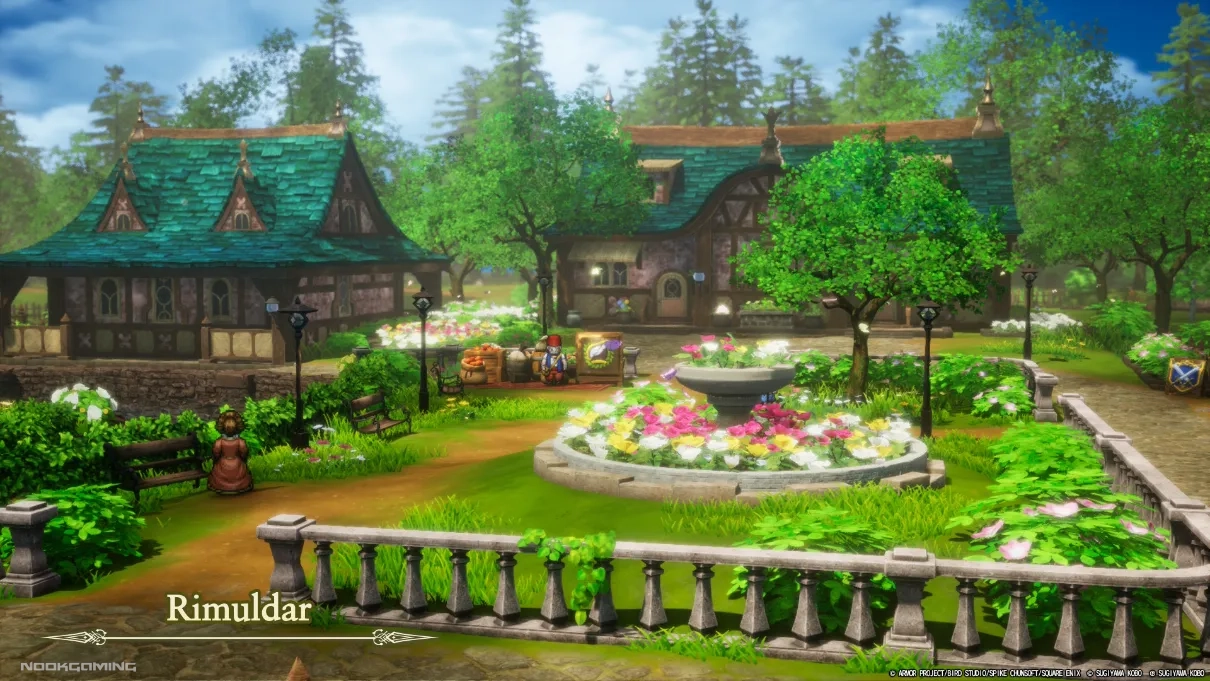 Dragon Quest I town of Rimuldar