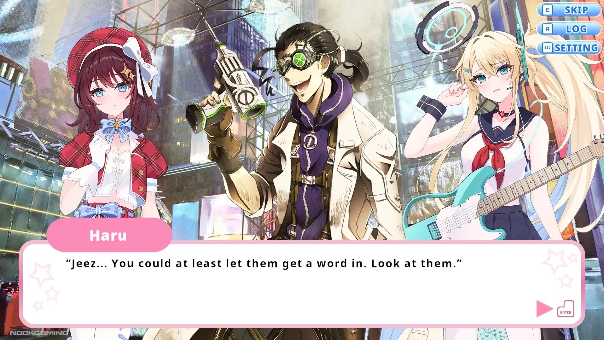 Some artstyle differences in character designs