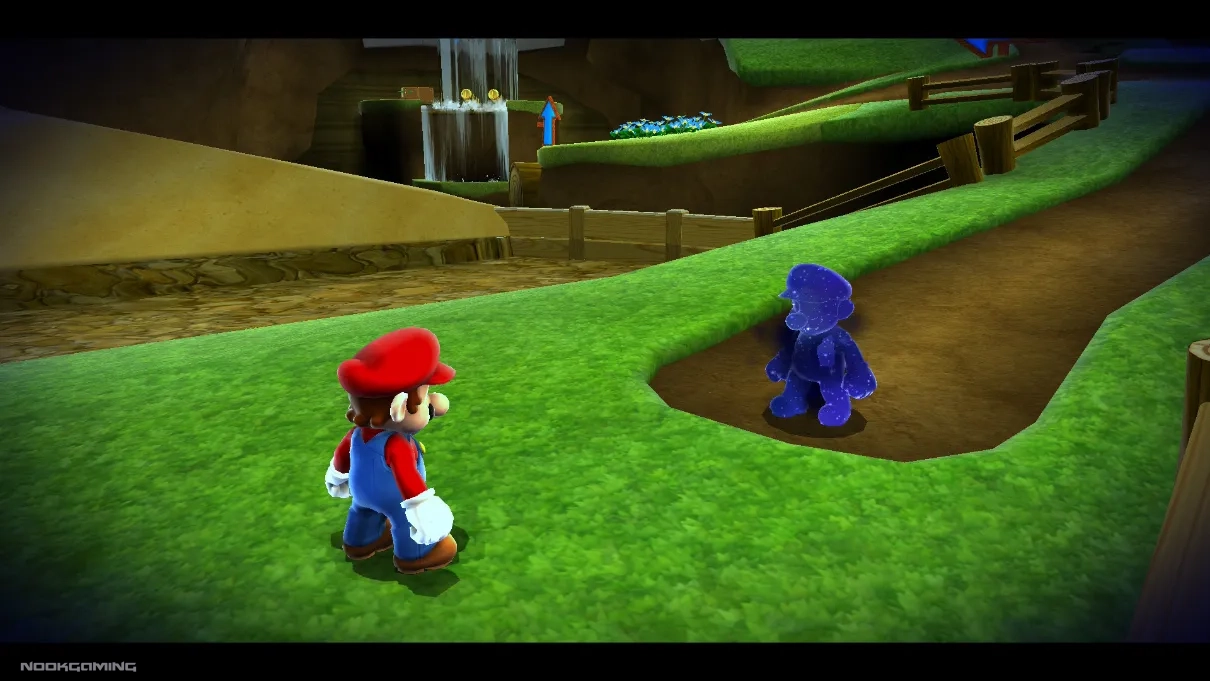 Racing prankster comet level in Super Mario Galaxy