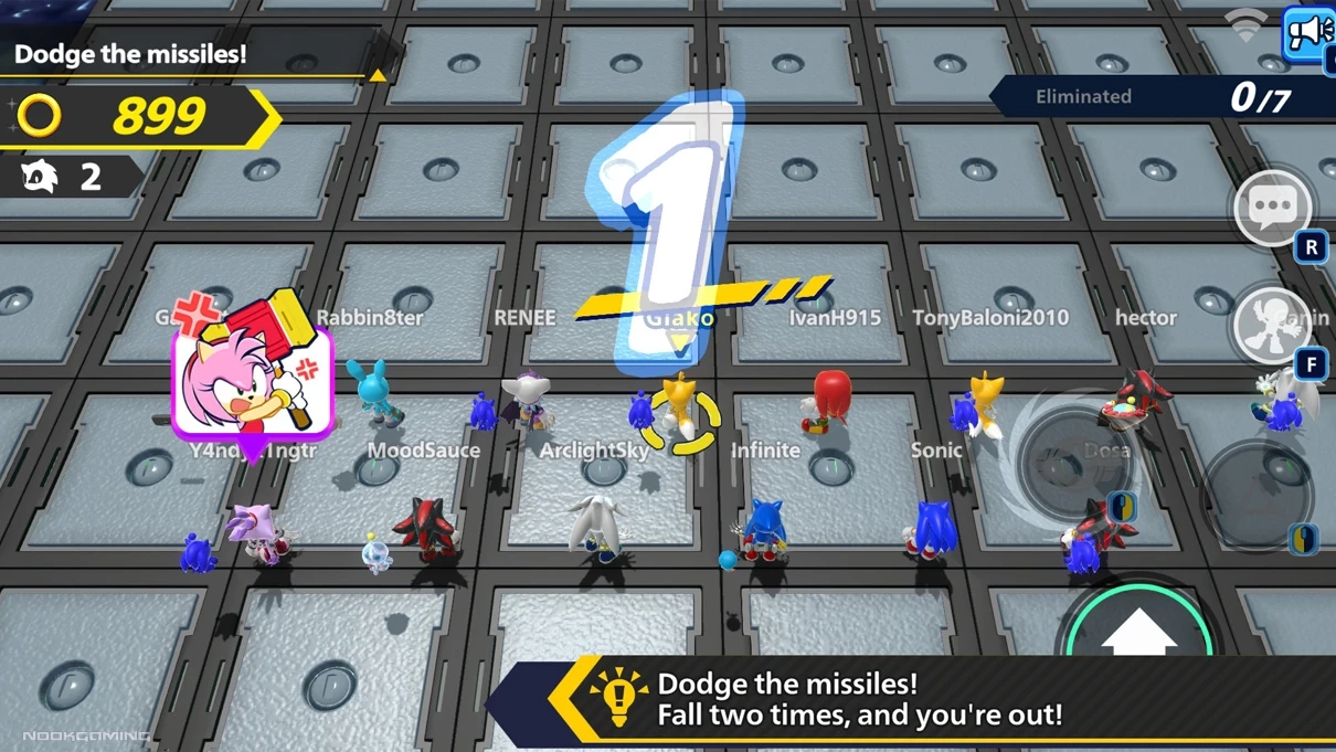 Survival Mission (as Tails) in Sonic Rumble