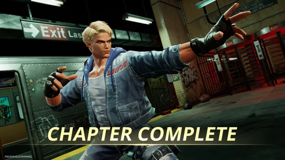 Double Dragon Revive Chapter Complete Screen